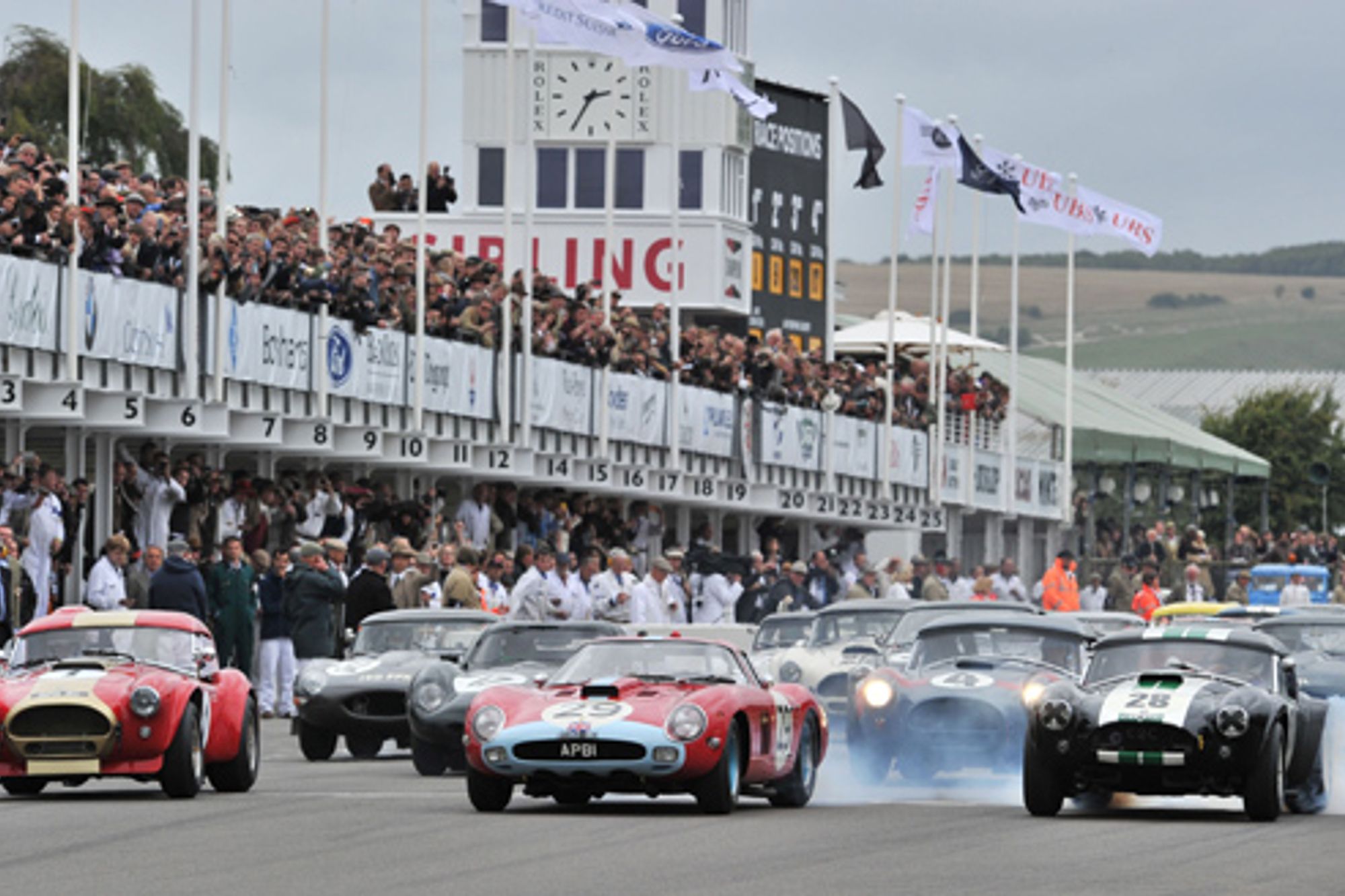 Fiskens bitten by Goodwood Revival bug